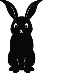 vector illustration of a bunny