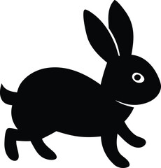 vector illustration of a rabbit