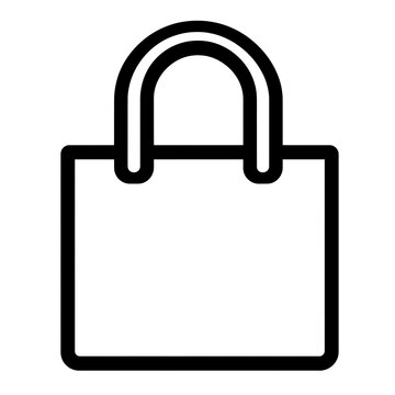 recommend clip art: Simple shopping bag icon