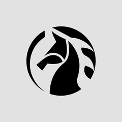vector illustrations of a horse
