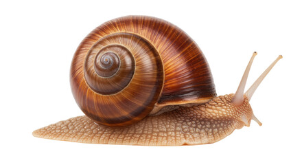 Isolated Snail