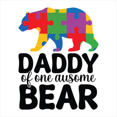 Artistic Autism Awareness Day Shirt Vector Design for Events and Campaigns

