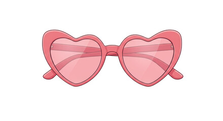 Isolated Heart glasses