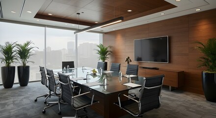 Fototapeta premium Sala de conferencias moderna