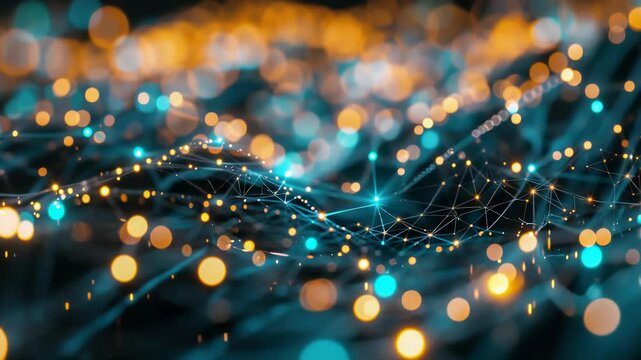 Big data connection technology, can be used for display or montage your products, technology, businessman, digital, business, innovative, computer, tech, networking