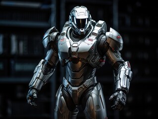 Fototapeta premium Robot In Armour