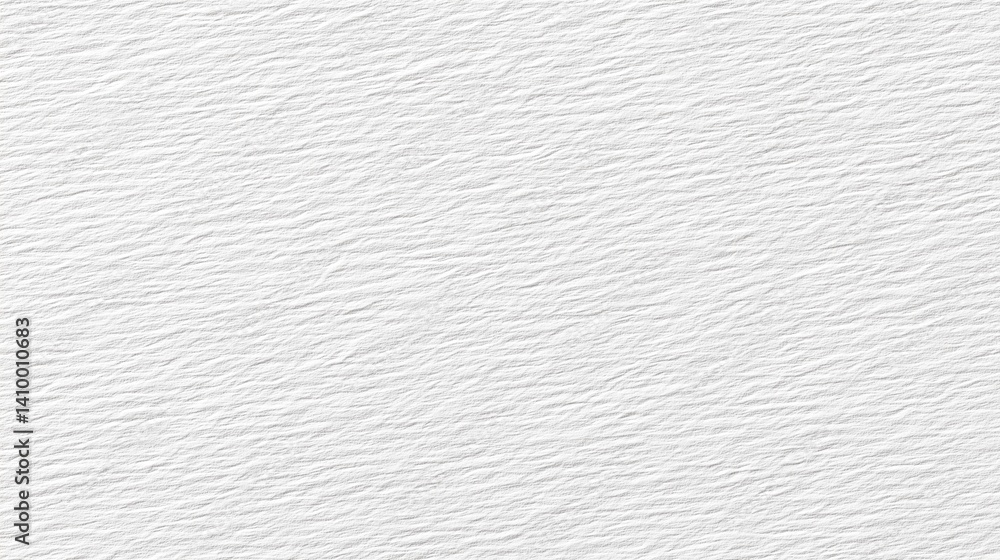Poster White waterwatercolor paper texture background with seamless pattern and copy space for design or text. Clean minimalist abstract backdrop for creative projects, branding, mockups, print materials, ar