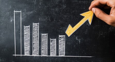 Graph showing upward trend (1)