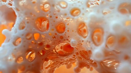 Intricate Organic Structure with Soft Coral-Like Patterns for Scientific and Artistic Design Generative AI - Powered by Adobe