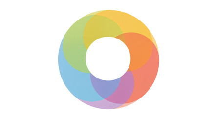 Isolated Abstract Circular Logo