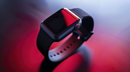 Fototapeta premium Wearable Device Interface: Intuitive UI for Smartwatches, Fitness Trackers & Tech Wearables 