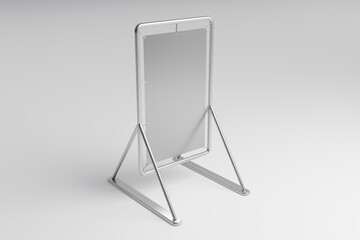 Naklejka premium Banner Mockup to showcase your designs for clients