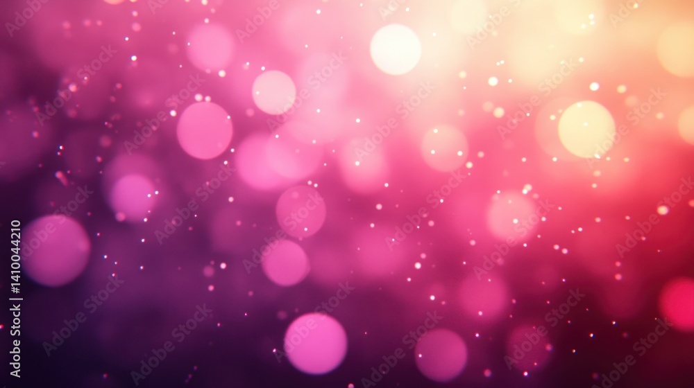 Poster a vibrant display of colorful bokeh circles creating a dreamy, abstract background with soft glowing