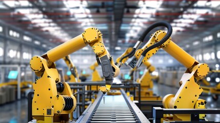 Robotic Arm Automation: Smart Manufacturing Solutions for Industrial Factories

