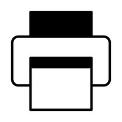 Office Printer Device Icon