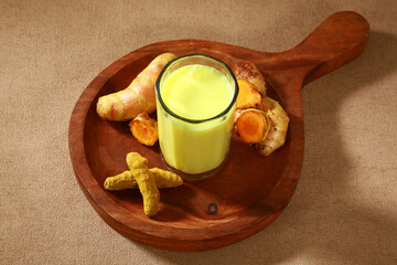 Healthy Milk Drink Or Golden Milk
