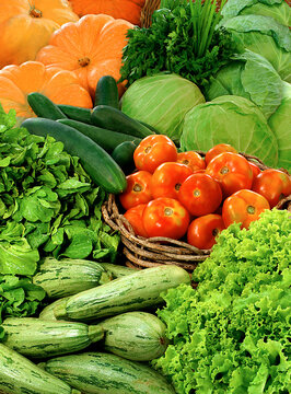 legumes e verduras frescos 