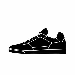 Simple vector illustration of a shoe