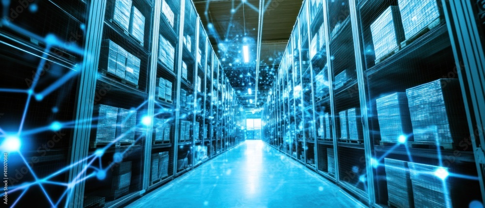 Poster digital data center: a network of information and technology