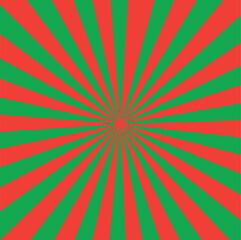 retro background with rays