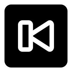 backward icon for illustration