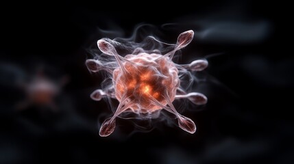 Molecular science event exploring dna models and atomic structures in a lab environment