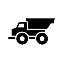 
Combine Harvester Agriculture Farm Vector Icon Silhouette