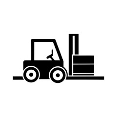 
Forklift Warehouse Logistics Vector Icon