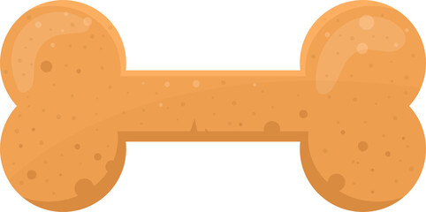 Dog snack clipart design illustration