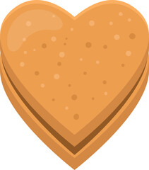 Dog snack clipart design illustration