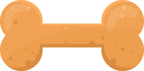 Dog snack clipart design illustration