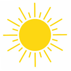 sun vector illustration