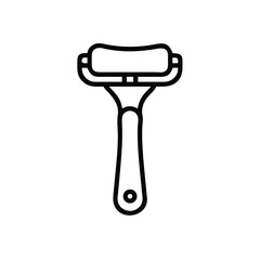 Face Roller Outline Icon For Skincare And Beauty Routine Minimalist Design