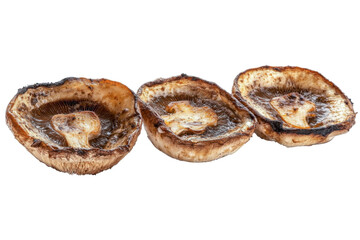 grilled mushrooms - brown food photography