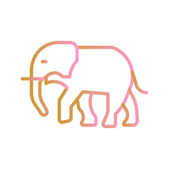 Elephant Vector Icon