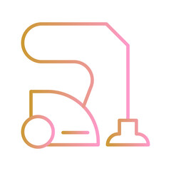 Vacuum Cleaner Vector Icon