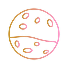 Mars Vector Icon