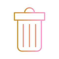 Trash Can Vector Icon