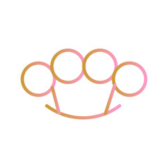 Knuckle Duster Vector Icon