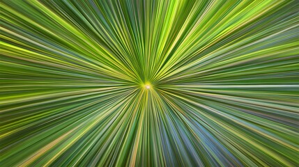Obraz premium Abstract Green Radiating Lines Burst Pattern Background