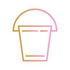 Bucket Vector Icon