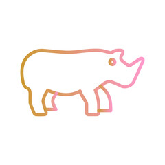 Rhino Vector Icon