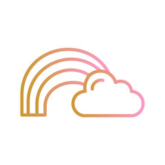 Rainbow Vector Icon