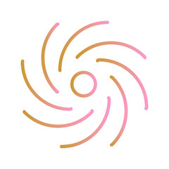 Fototapeta premium Black Hole Vector Icon