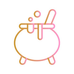 Cauldron Vector Icon
