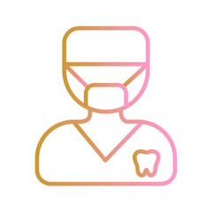 Orthodontist Vector Icon