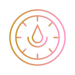 Barometer Vector Icon