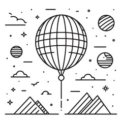 vector illustration of an abstract background