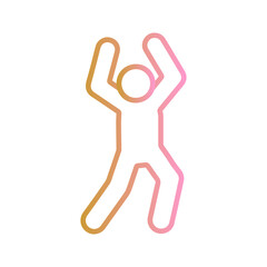 Aerobics Vector Icon
