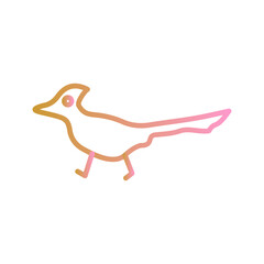 Roadrunner Vector Icon